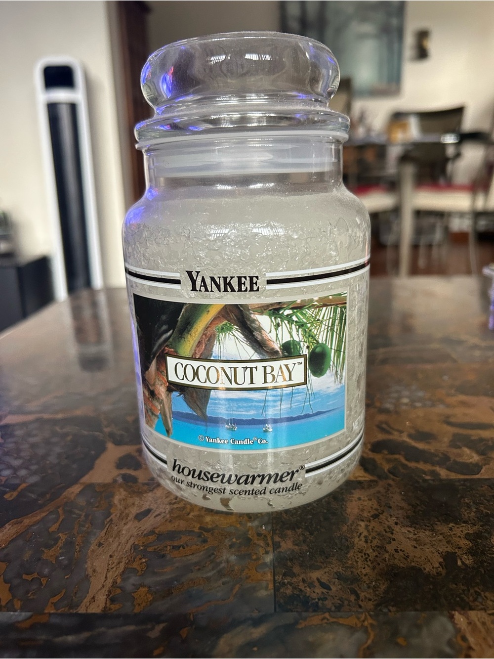 Yankee Candle Coconut Bay 22 oz Retired Discontinued Rare Housewarmer